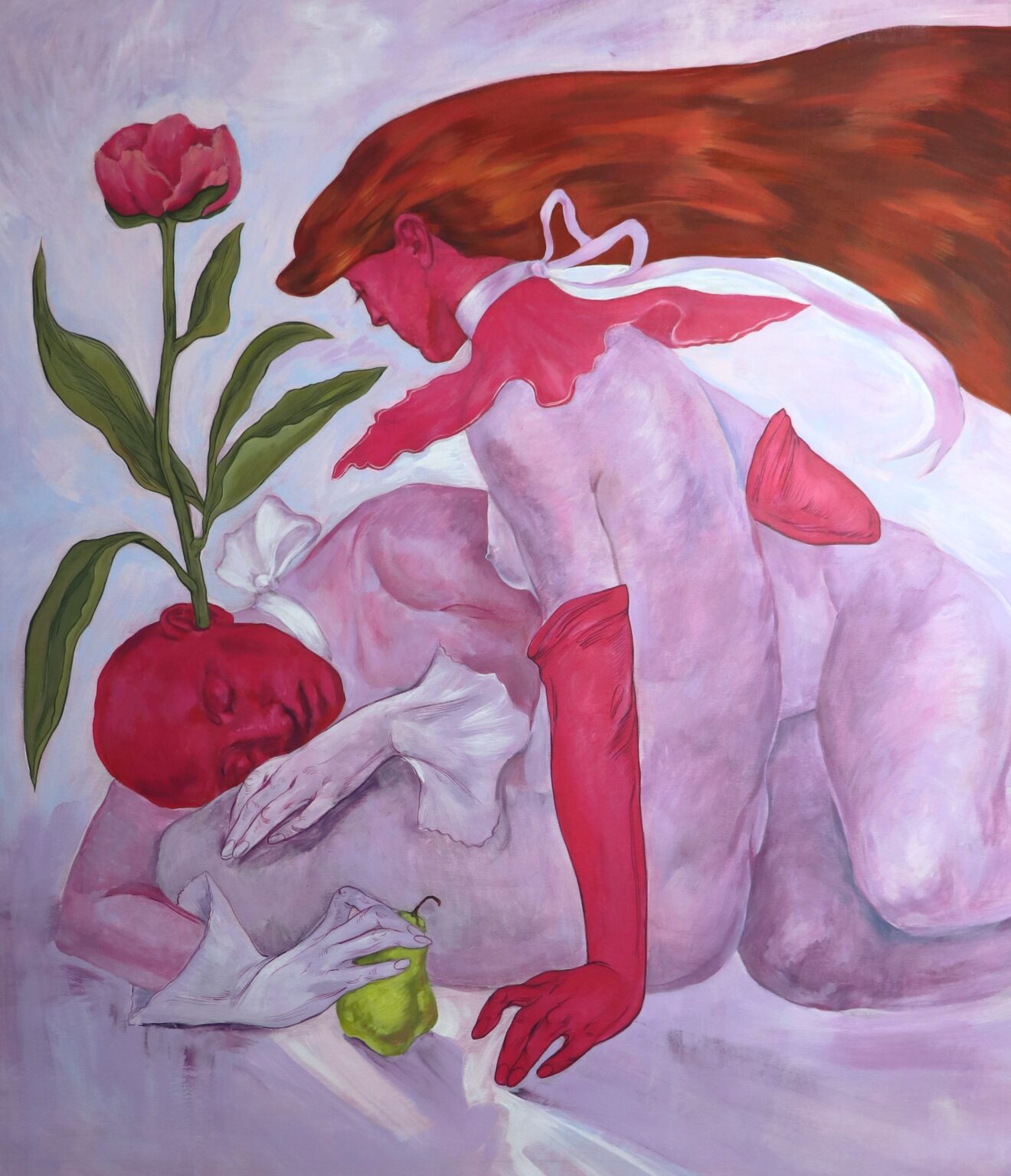 Женя Мачковська_«Desires_Grow_in_Sleep»,_from_the_series_«The_Sprouted»_acrylic