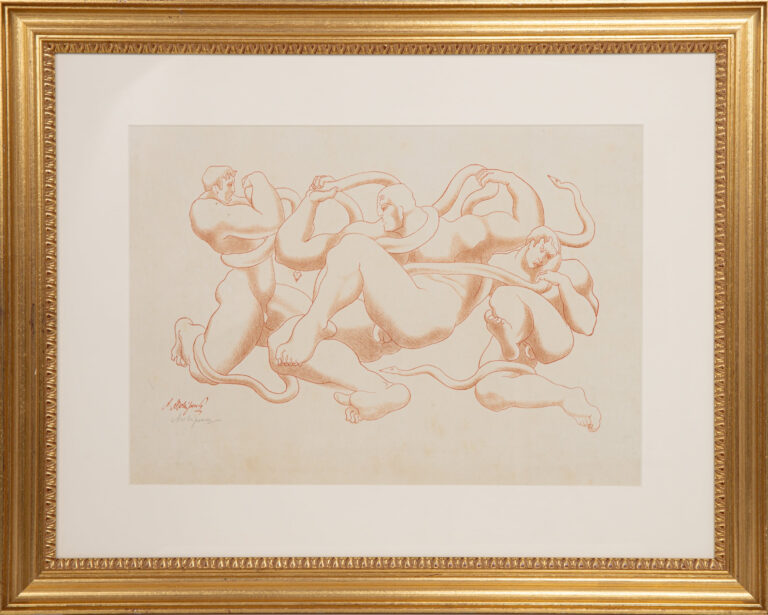 Олександр Архипенко «Лаокоон», 1921